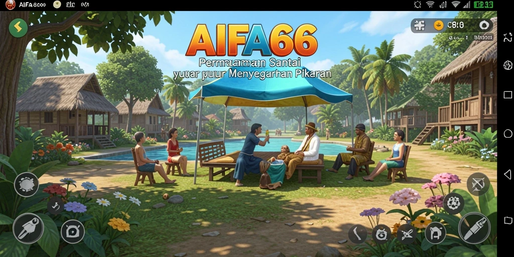 Tangkapan layar AIFA66 dengan gameplay yang menarik dan penuh warna.
