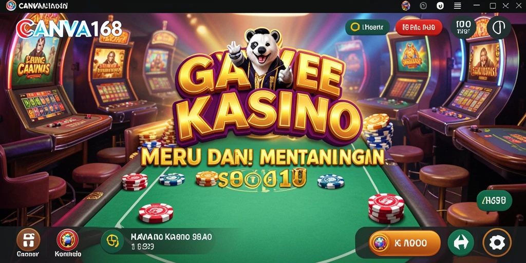 Screenshot gameplay menarik dari <strong>CANVA168</strong> yang menunjukkan momen seru bermain Kasino.