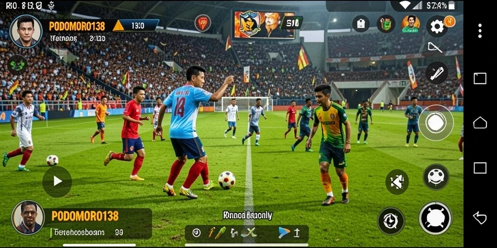 Gameplay menarik di PODOMORO138 dengan aksi sepak bola yang mendebarkan.